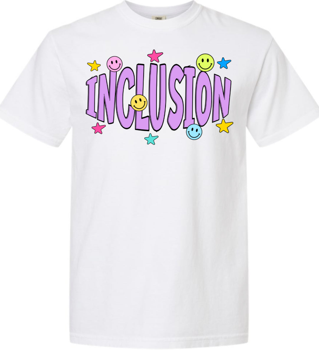 Kids Star and Smiley Inclusion T-Shirt