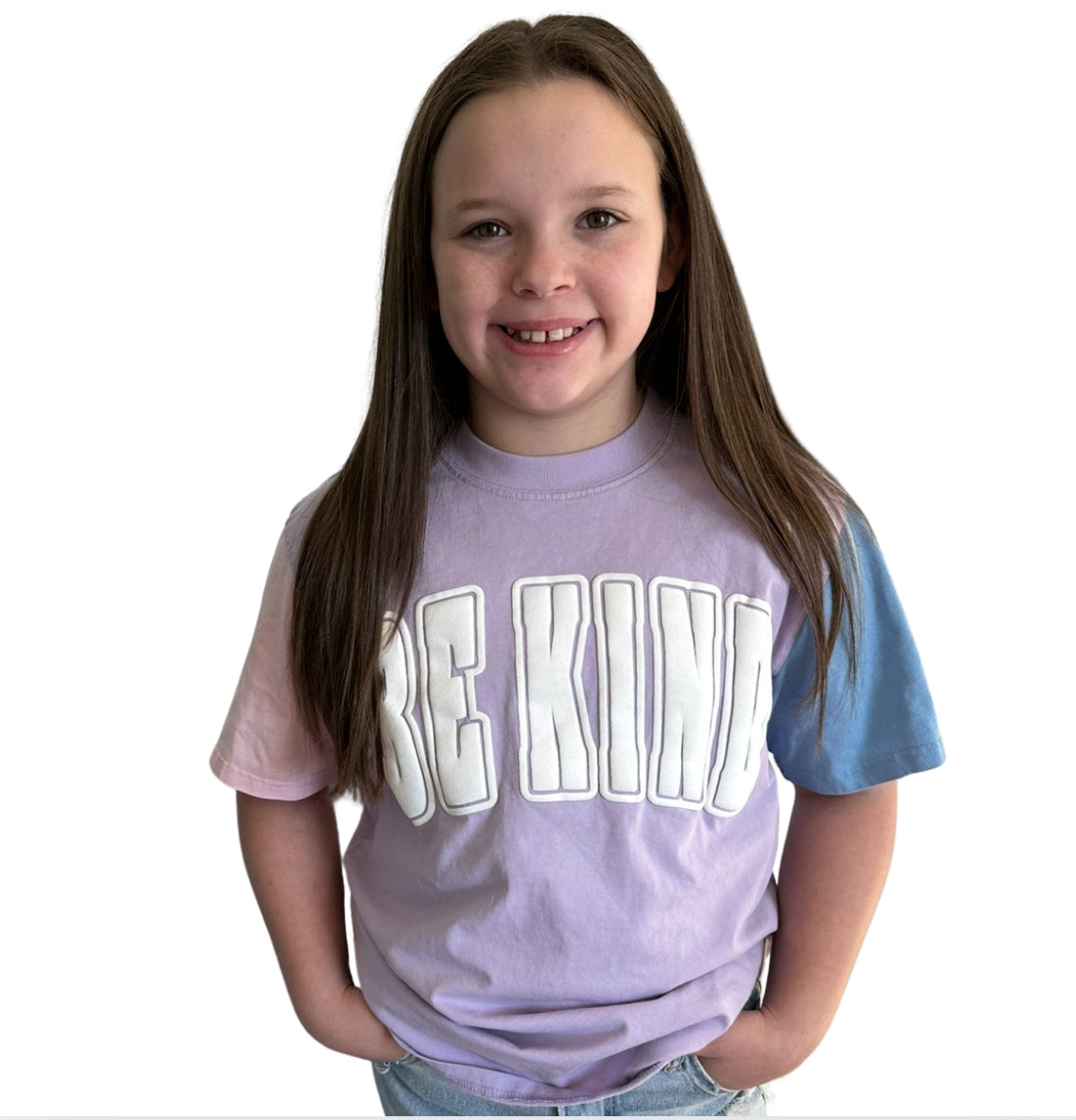 Adult Color Block Be Kind T-Shirt