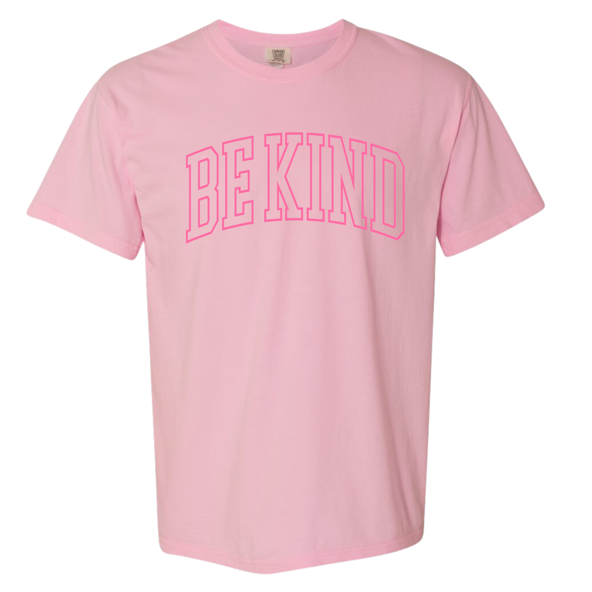 AA - Adult Neon Pink Be Kind T-Shirt