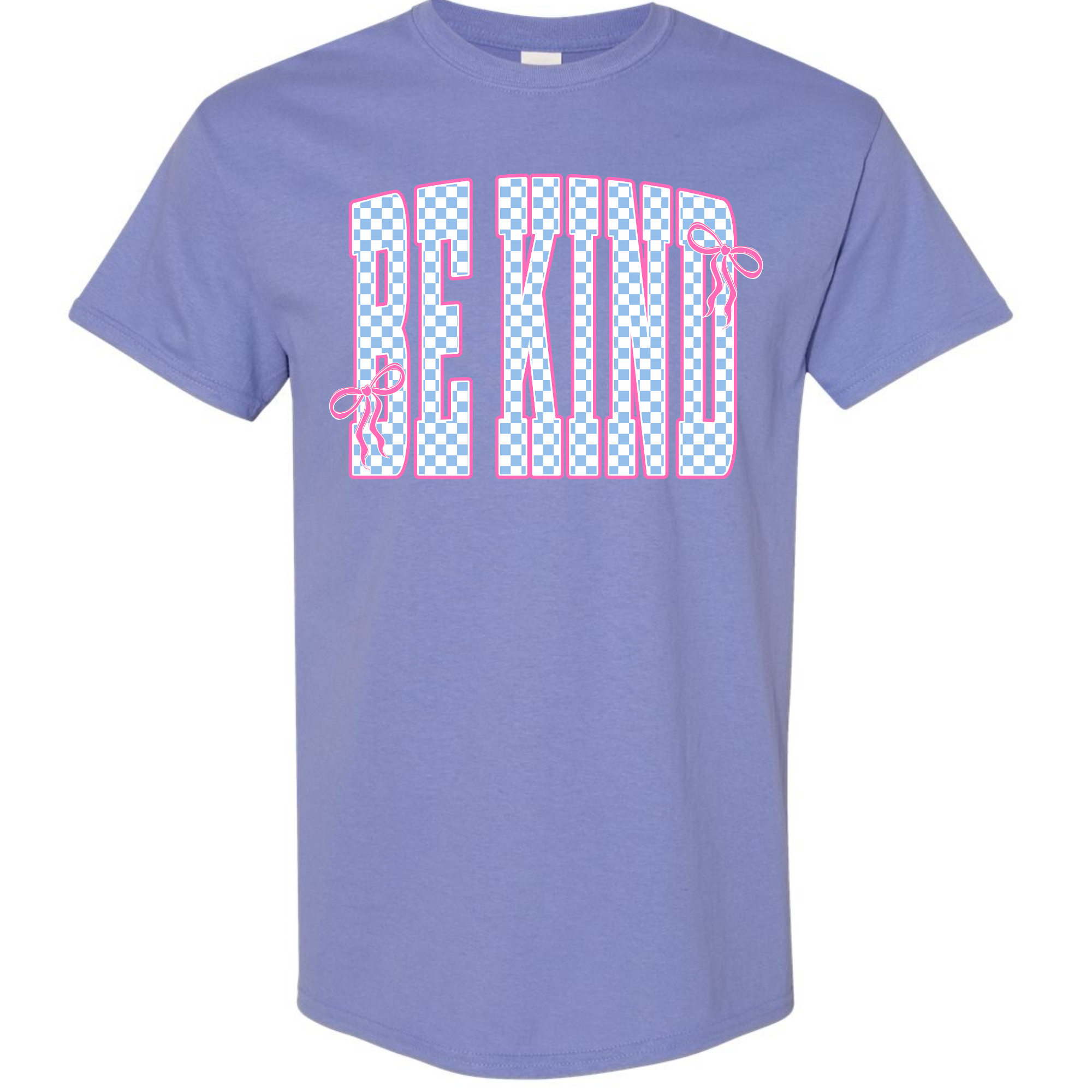 Adult Birthday Be Kind Violet Gildan TShirt