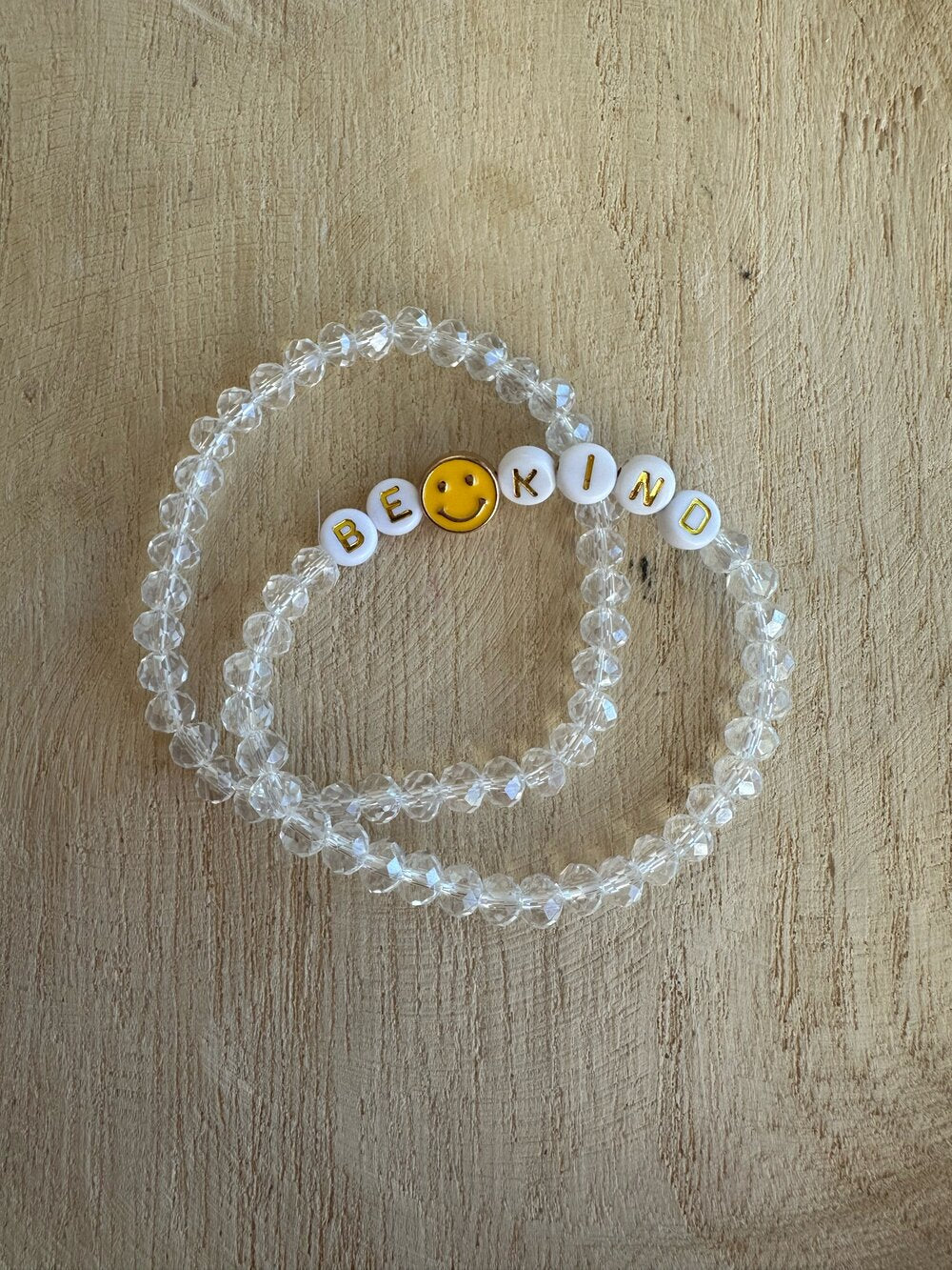 Go Gold - Yellow Smiley Crystal Set