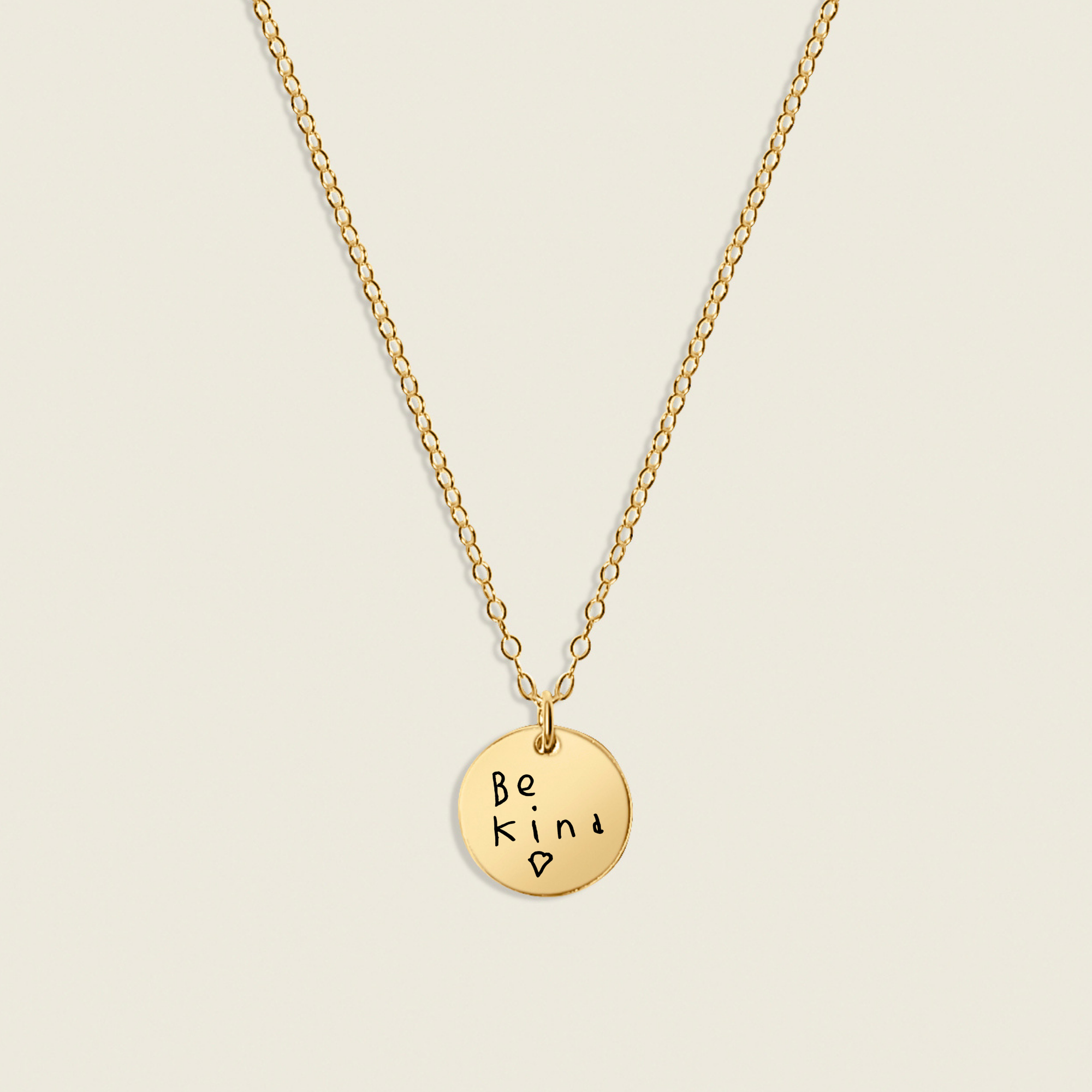 Parkers Be Kind 14K Gold Plated Necklace