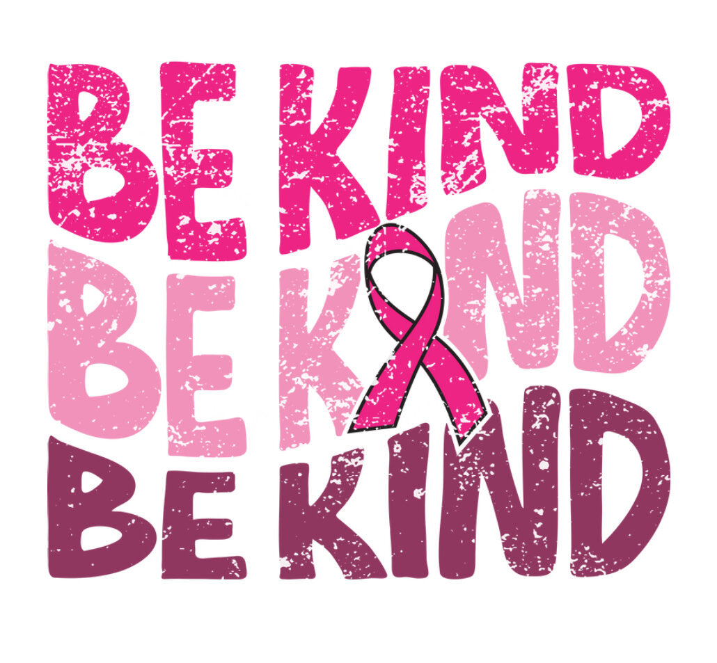 PINK- Stickers Be Kind Be Kind Be Kind Ribbon