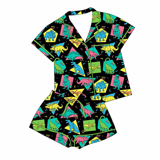 Adult OG Dino Button Short Set (ships 9/18)