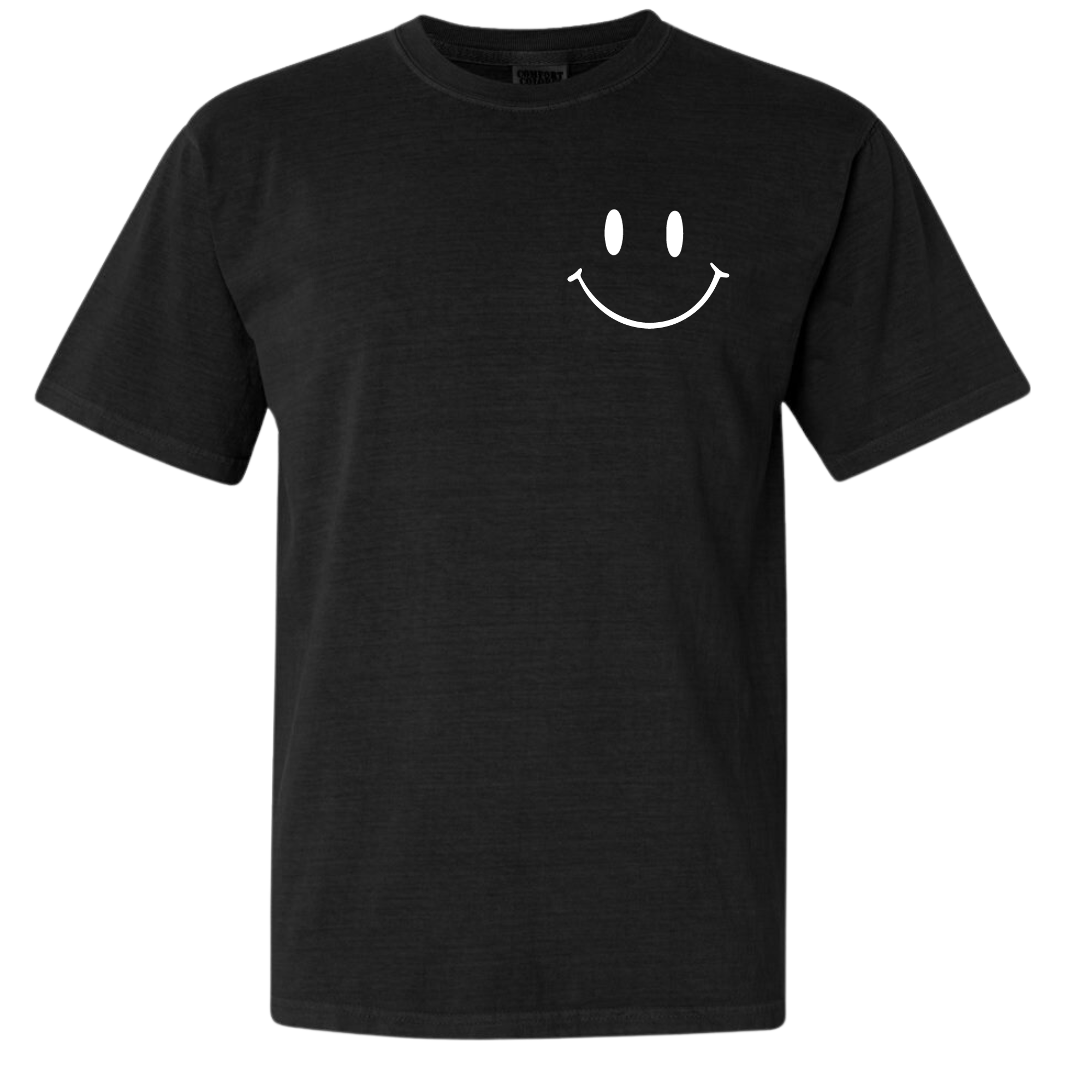 DRP Adult smiley black t-shirt