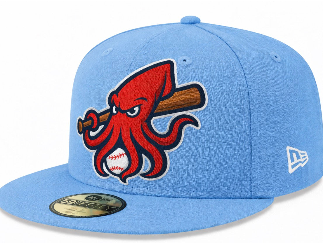 Squid Ball Embroidered New Era Hat