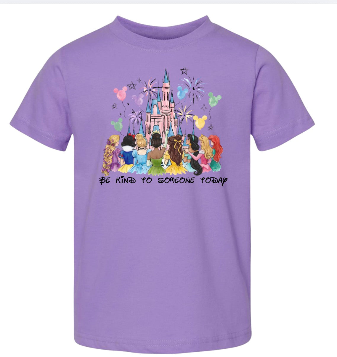 Kids Purple Princess Tshirt