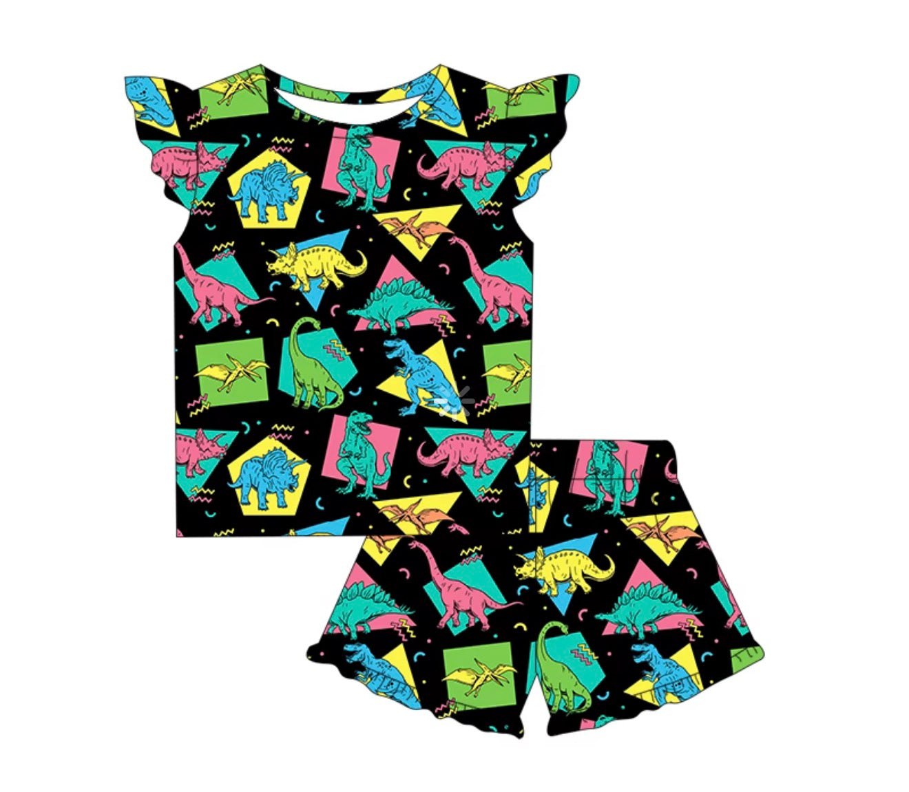 Kids OG Dino Ruffle Set (Ships 9/18)