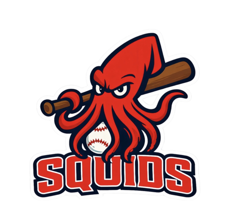 Squid Name Sticker