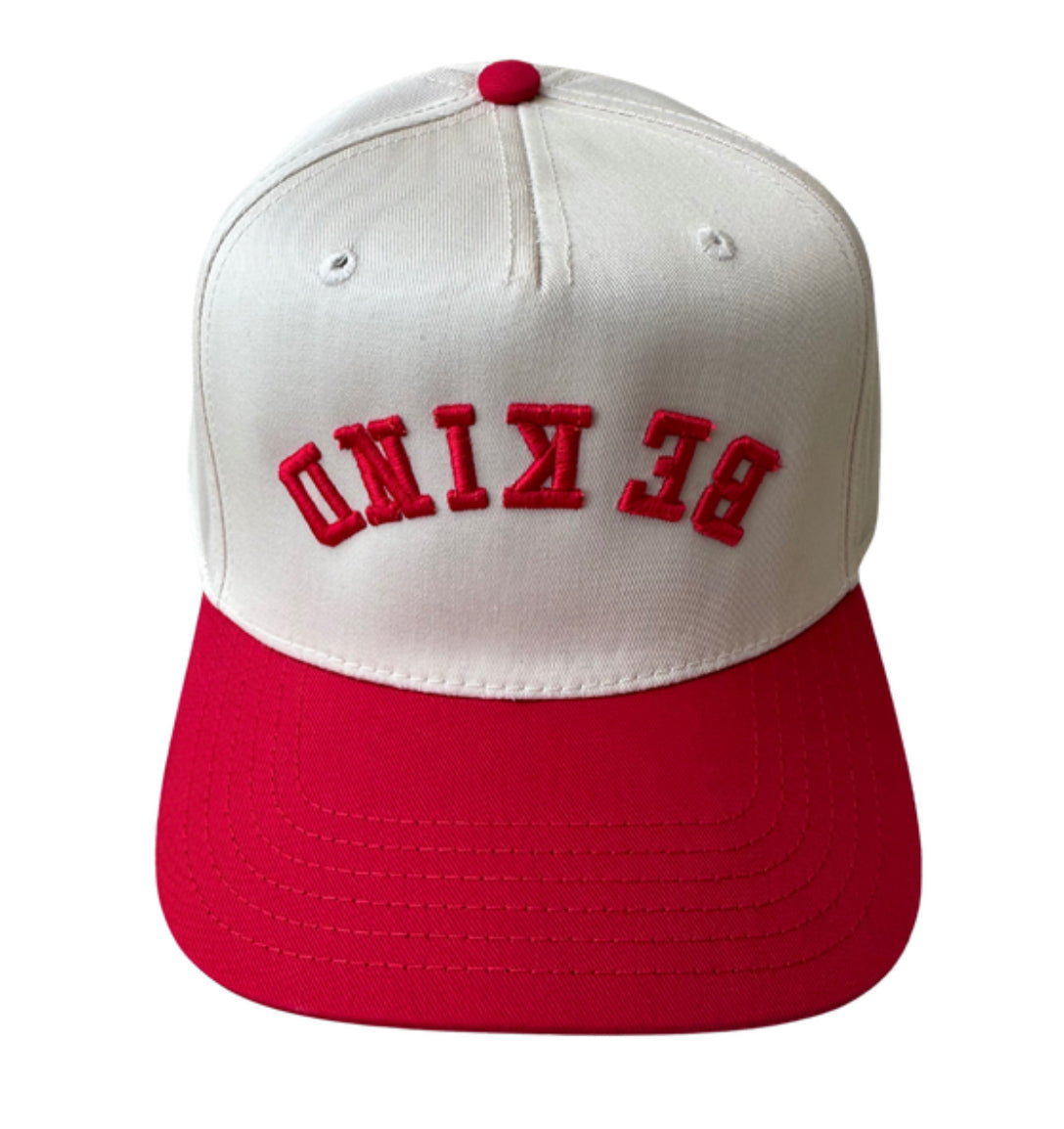 Red Be Kind Upside Down Hat