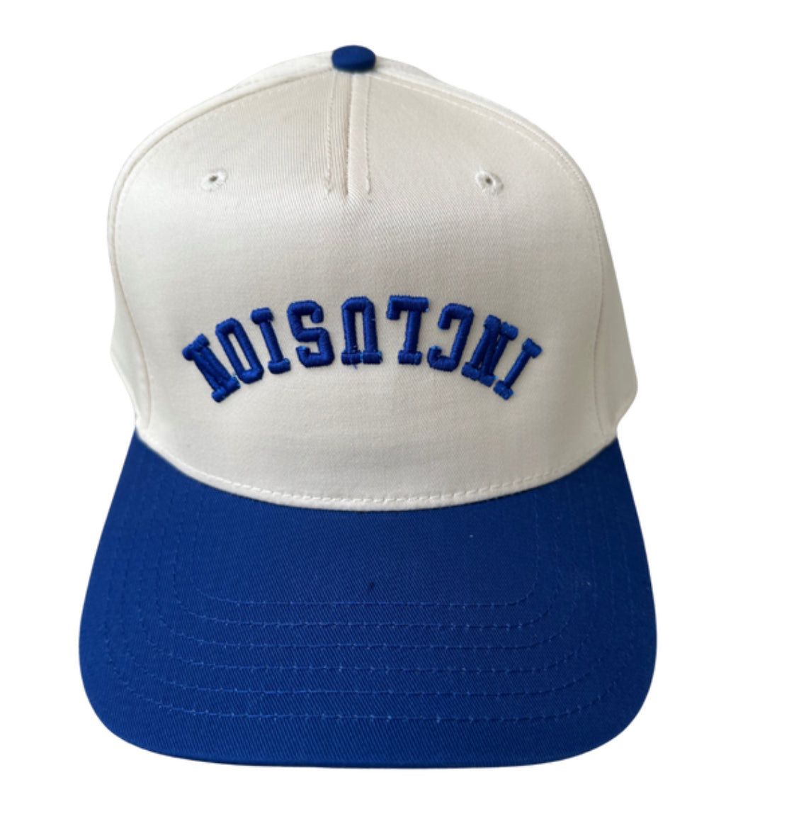 Royal Blue inclusion upside down hat