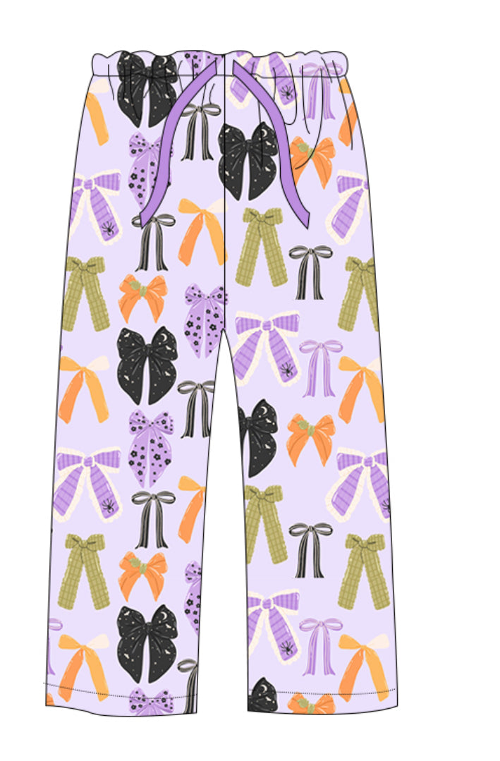 Adult Halloween Bows PJ Pant
