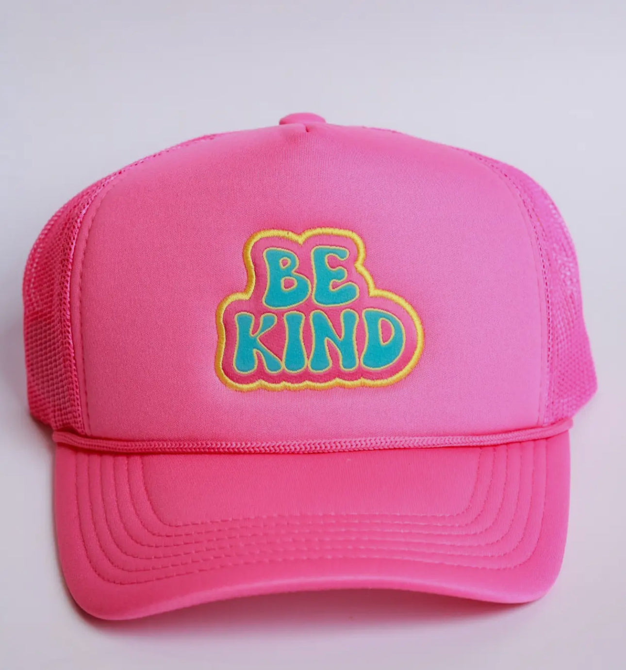 AA- Pink Be Kind Patch Hat