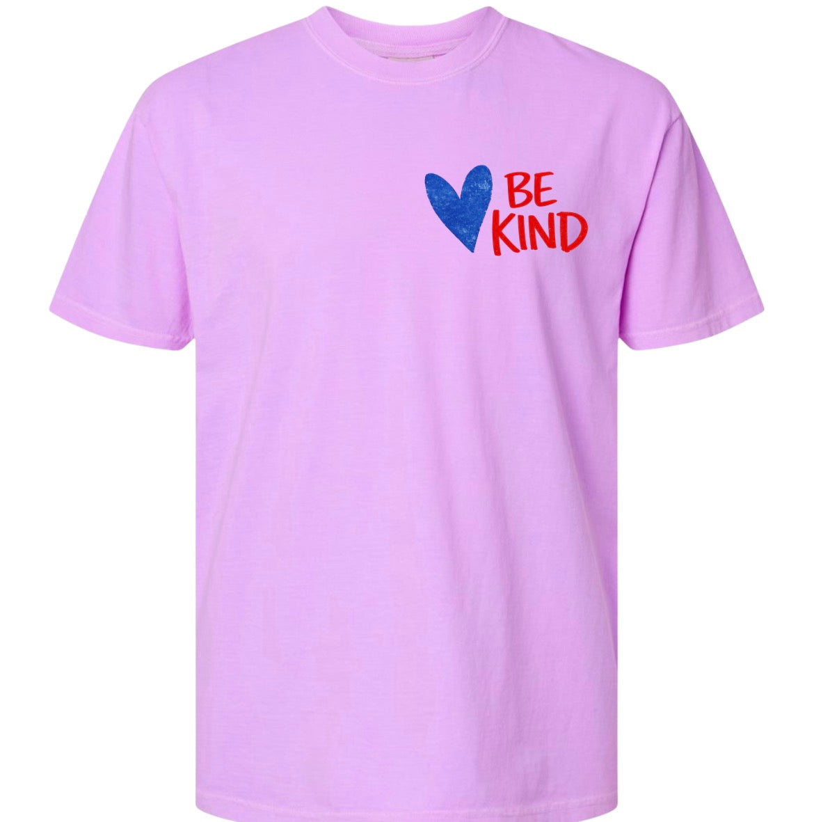 Adult Guest Check Kindness is the Answer Purple Comfort Colors TShirt