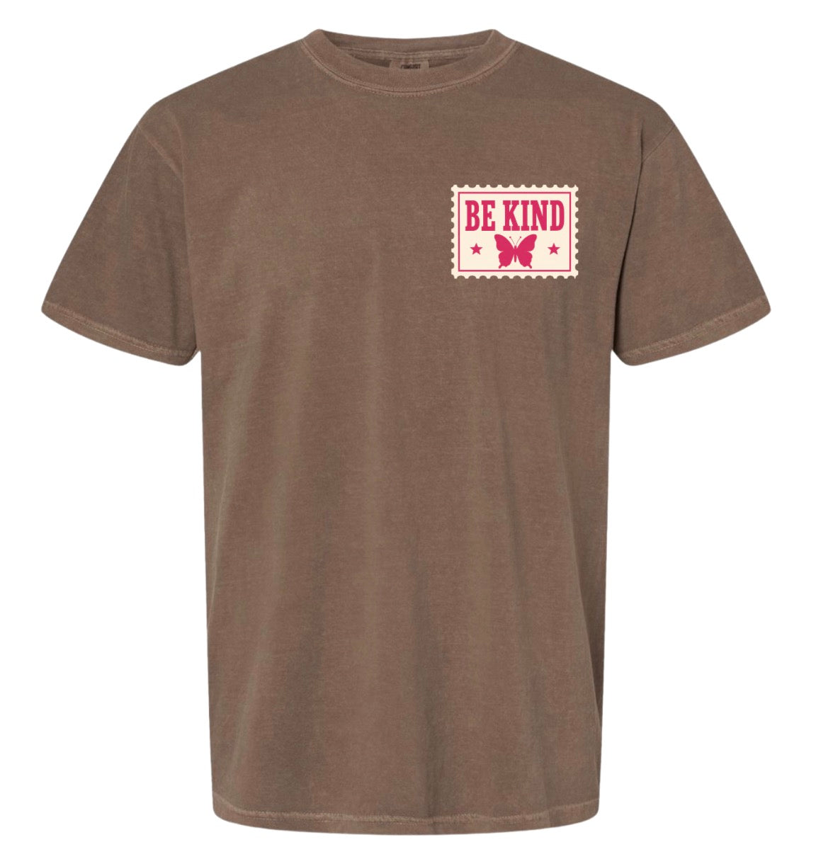 Adult Dolly Stamps Brown CC Tshirt