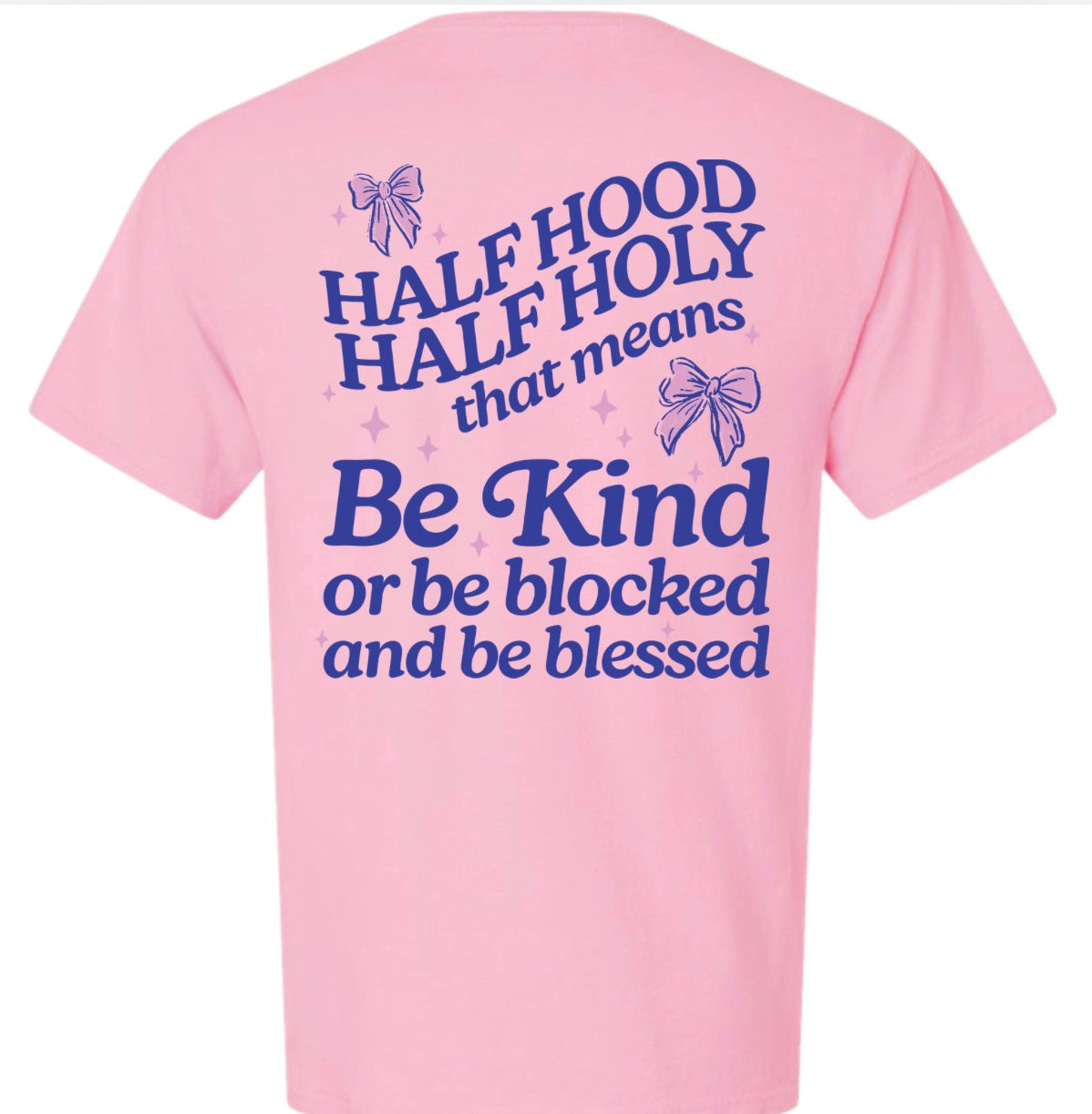 Adult Half Holy Pink CC Tshirt