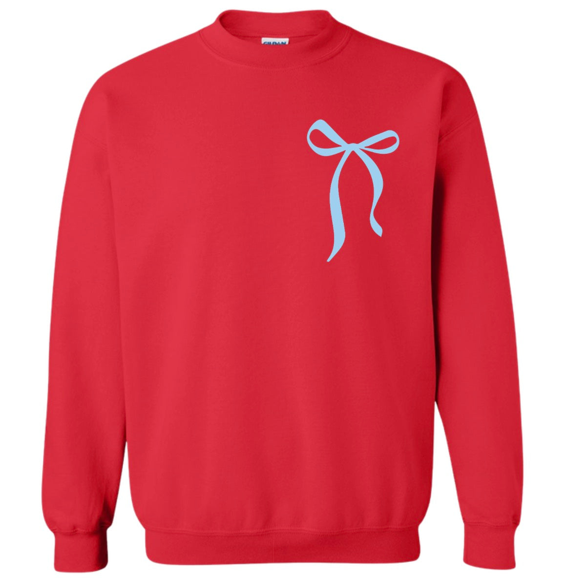 Kids Until They All Come Home Blue Stripe Crewneck