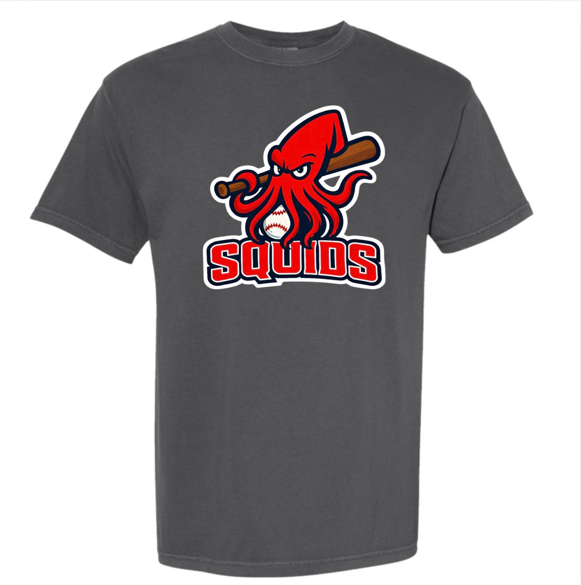 Squids Charcoal Gray T-Shirt