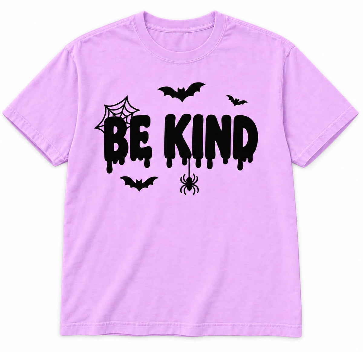 Adult Neon Purple Spooky CC Tshirt