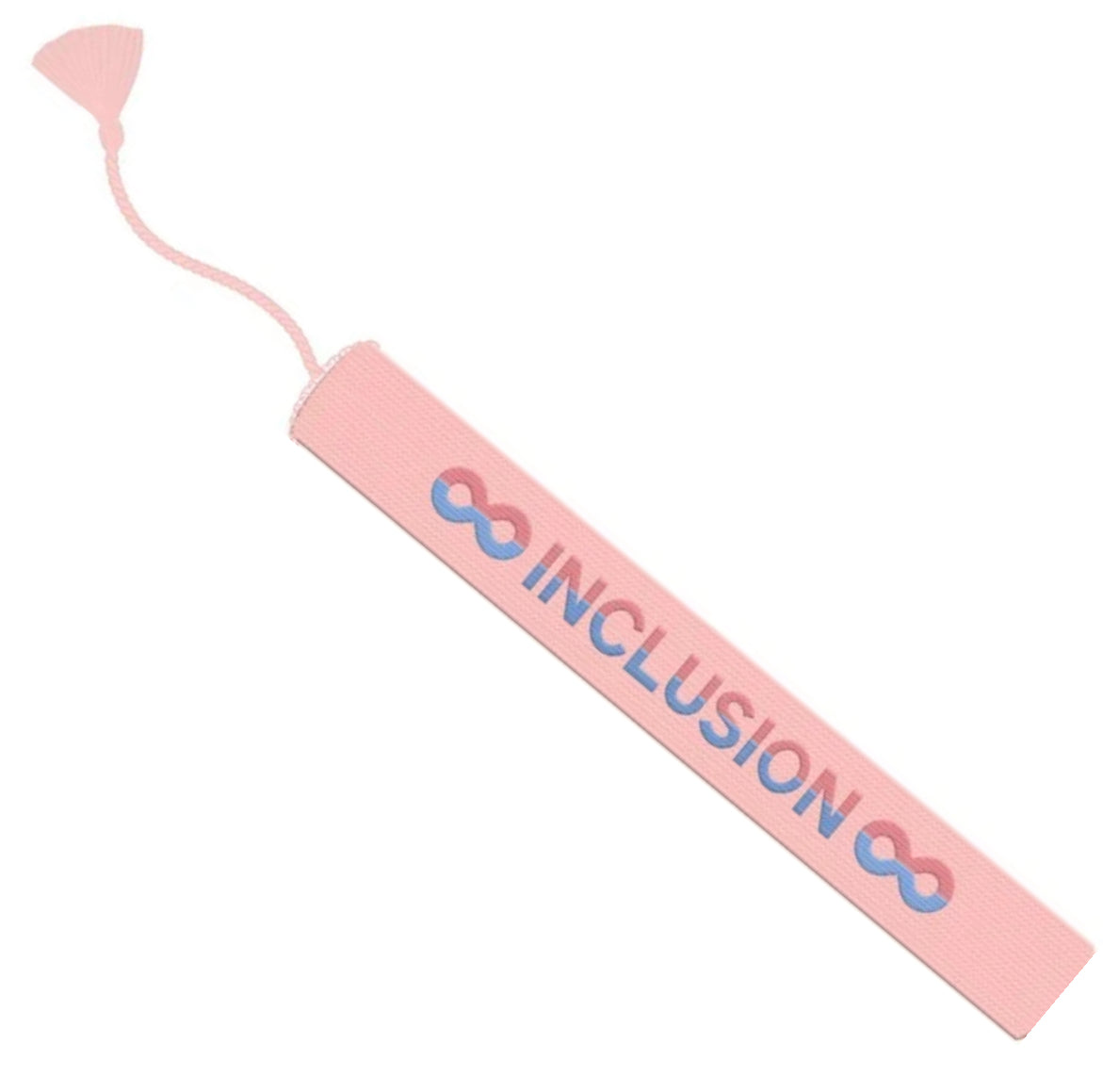 Coral Inclusion Embroidered Bracelet