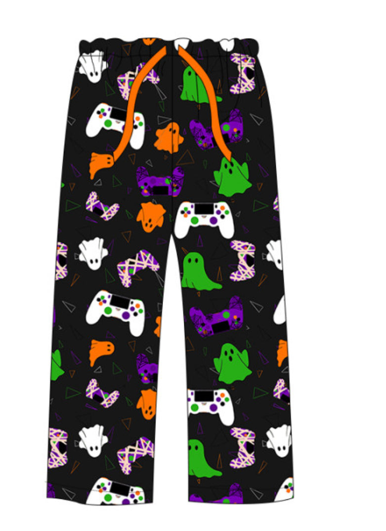 Kids Halloween Gamer PJ Pant
