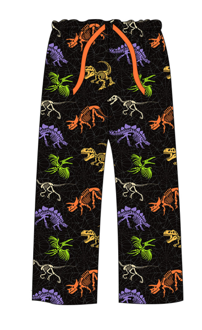 Adult Skeleton Dino PJ Pant