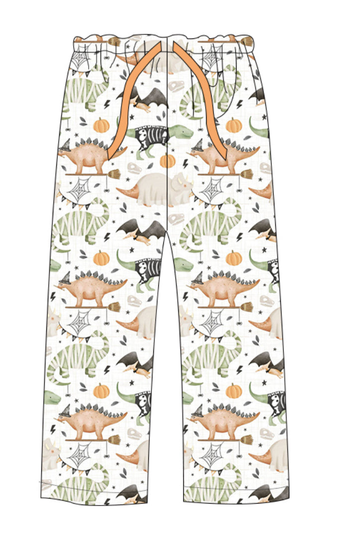 Adult Halloween Dino PJ Pant
