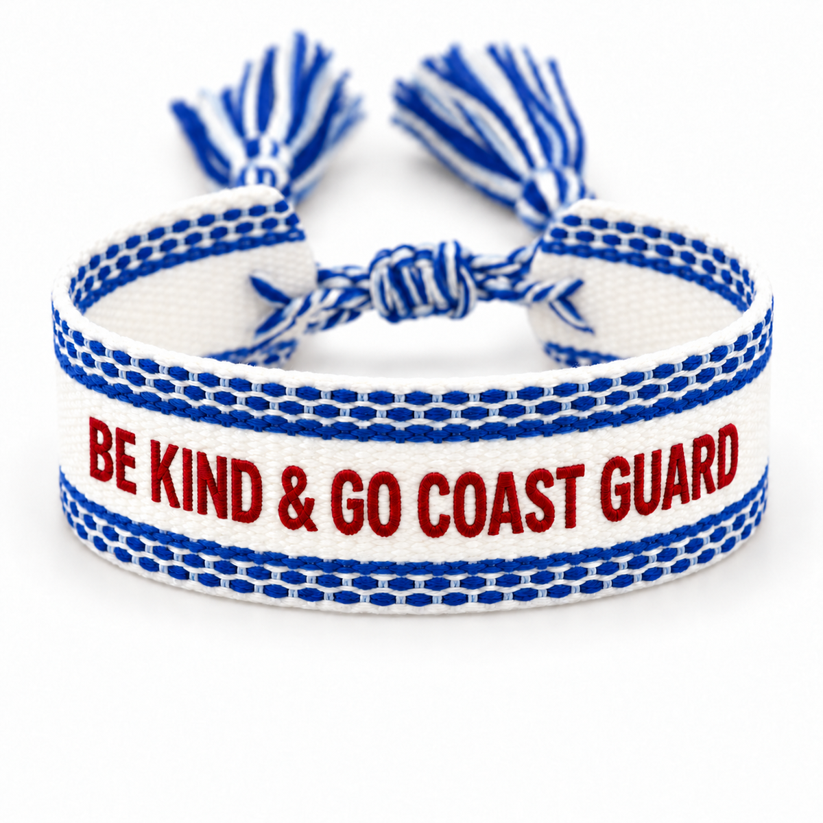Embroidered Bracelet - Go Coast Guard