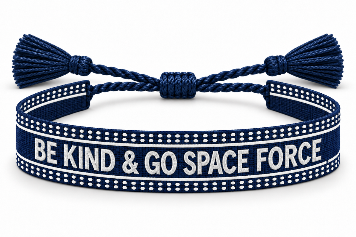 Embroidered Bracelet - Go Space Force