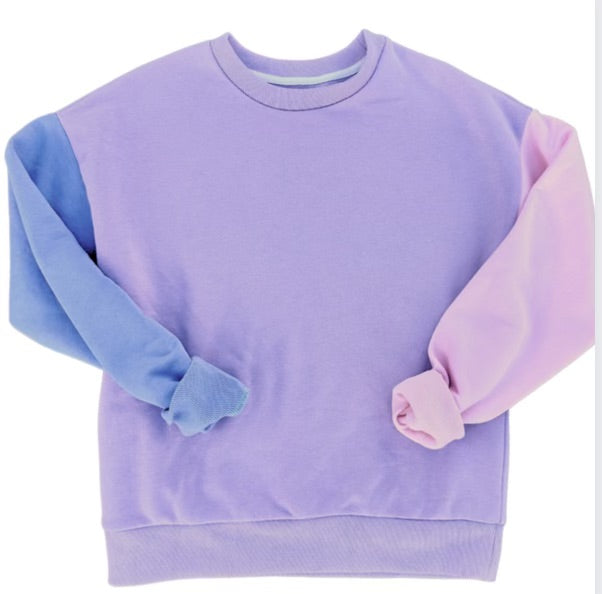 H&H PRE - ORDER Kids Color Block Crewneck