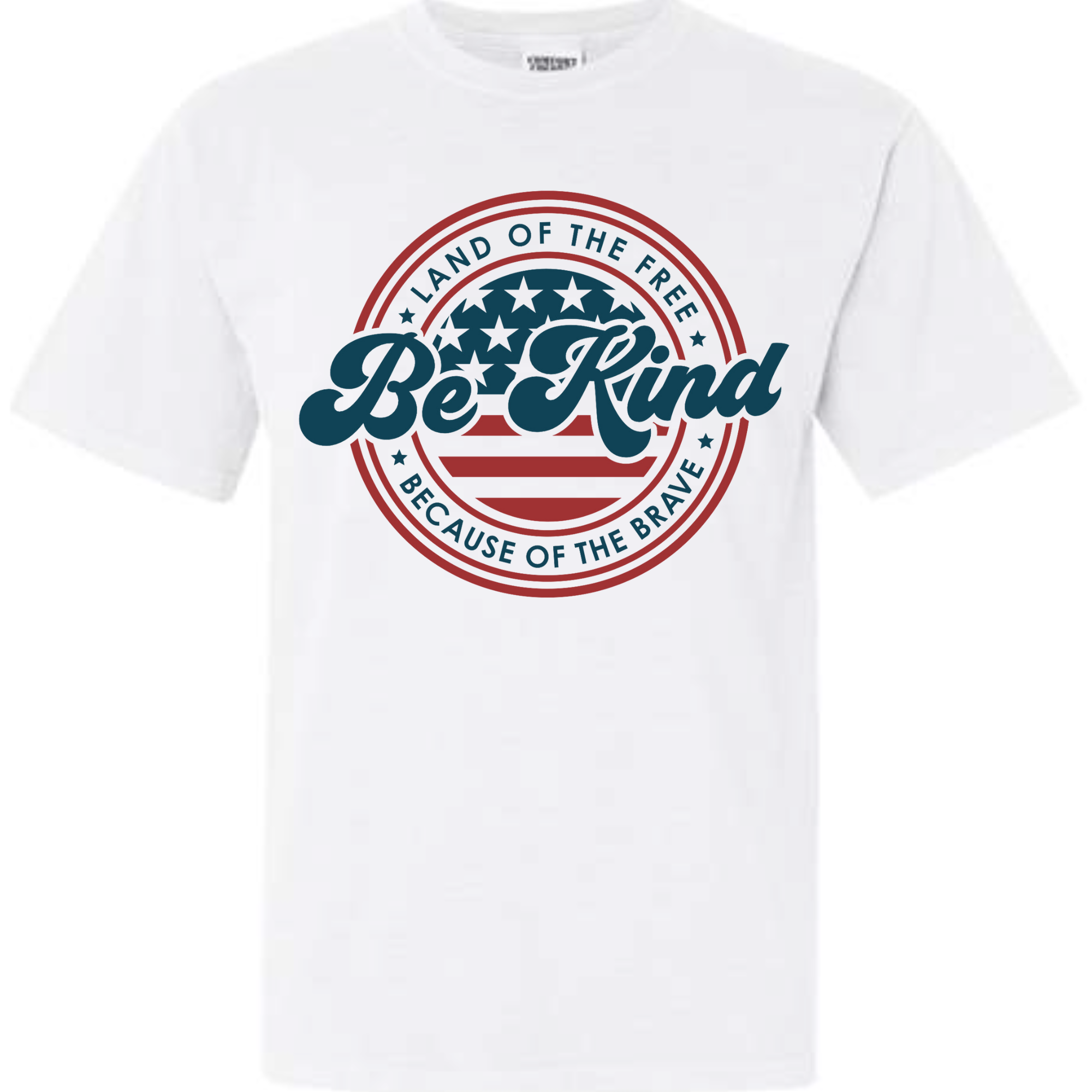 RWS Kids land of the free white t-shirt