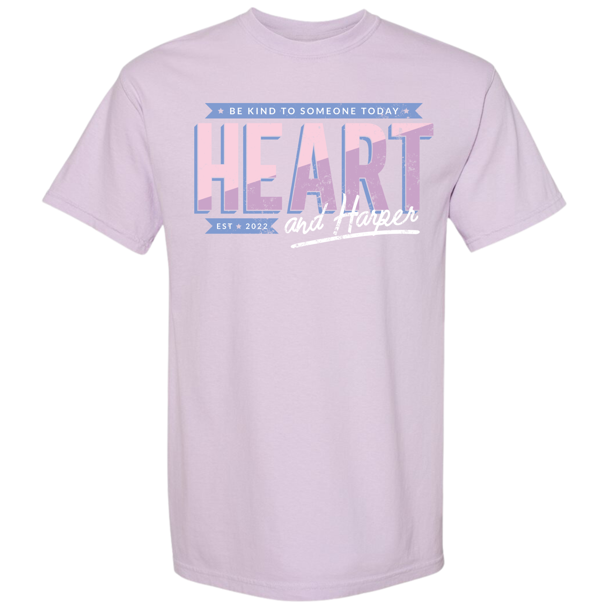 H&H Adult be kind to someone today light pink t-shirt