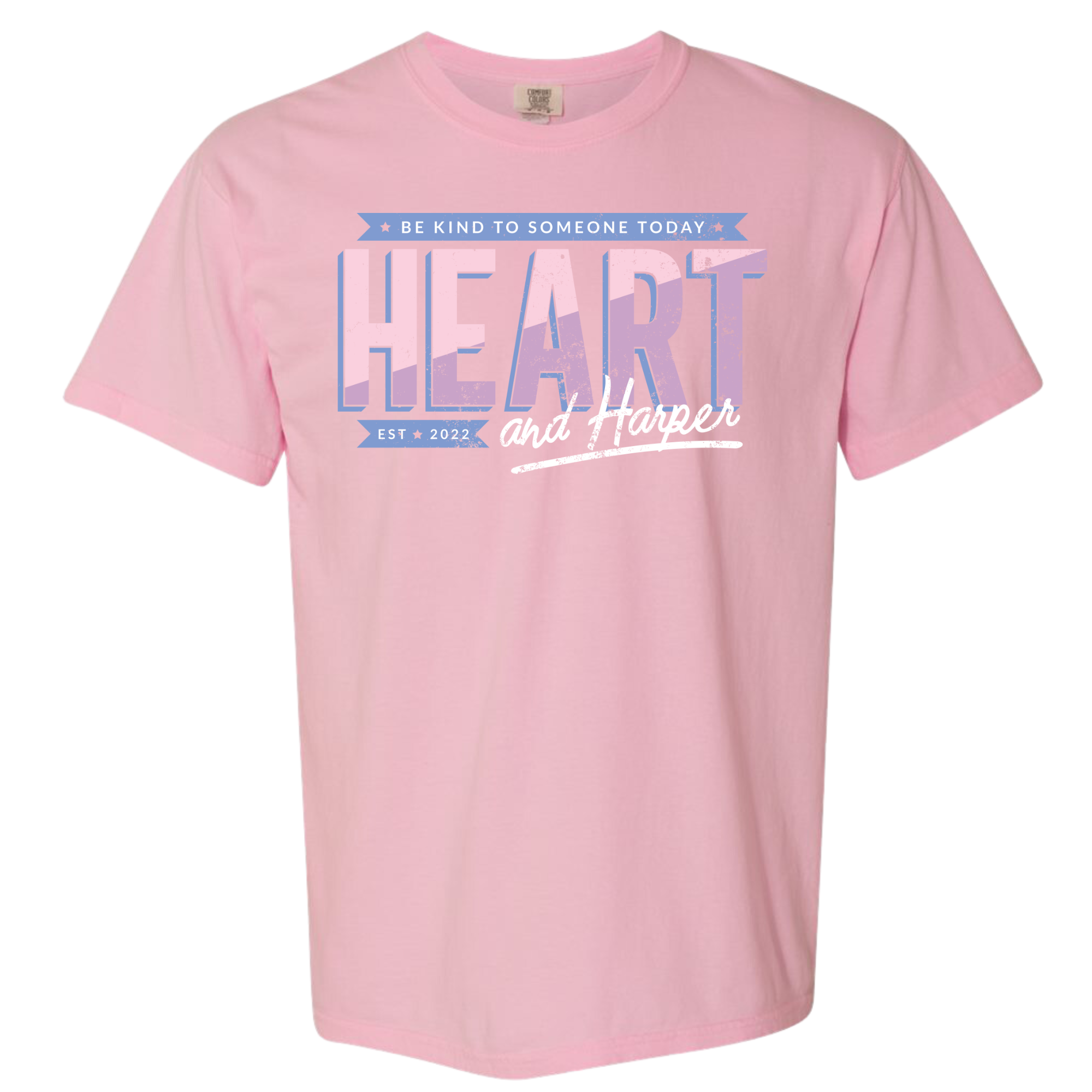 H&H Adult be kind to someone today pink t-shirt